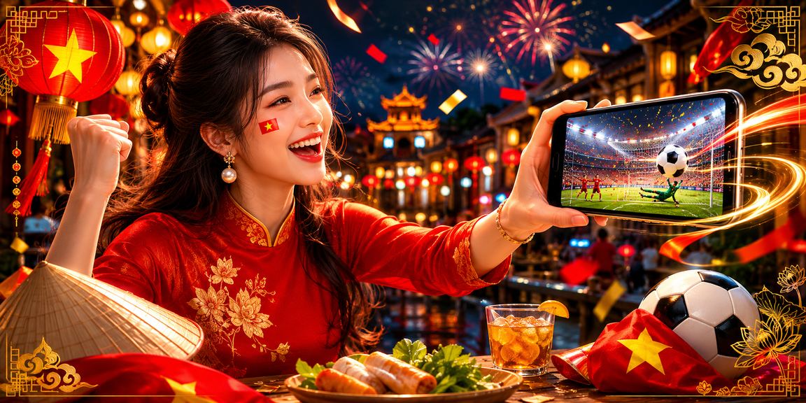 Người dùng tại Hà Nội thư giãn bên đèn lồng và điện thoại di động – cân bằng cuộc sống